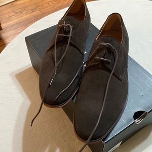 Brand new Papplone Aldo suede shoes,brown, 9 1/2